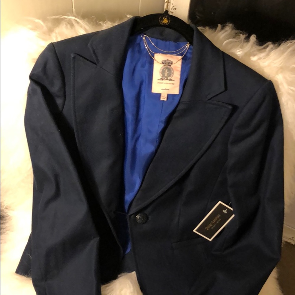 Juicy Couture “dark regal cavalry” blazer
